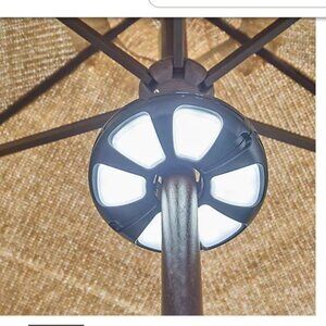 Garden Reflections Multicolored Umbrella Pole Light w/ Remote NEW
